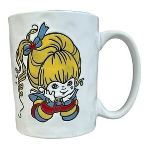 Rainbow Brite Mug 17 oz Vintage Style Retro Nostalgia Ceramic Cup Hallmark Tea